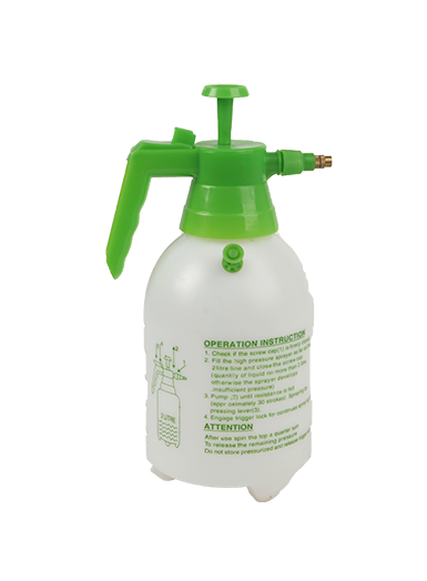 Hand-held air pressure sprayer