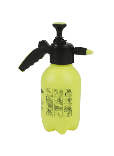 Hand-held air pressure sprayer