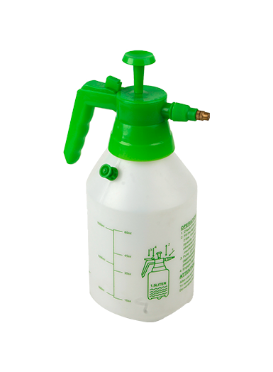 Hand-held air pressure sprayer